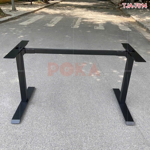 Chân bàn TJA chân cố định không nâng hạ theo mẫu công thái học
