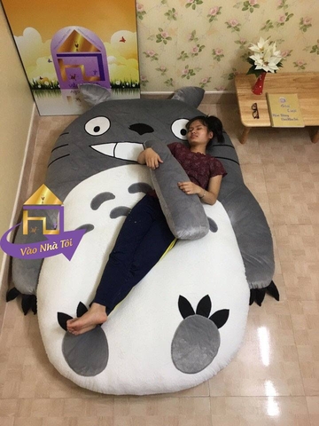 Nệm Thú Bông Totoro (Cười Nhe Răng)