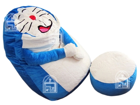 Bộ ghế hạt xốp Doraemon 85x110cm