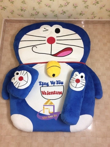 Nệm Bông Hình Thú  Doraemon