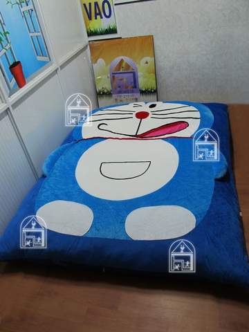 Nệm bông hình thú Doraemon