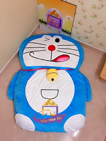 Nệm Bông Hình Thú Doraemon