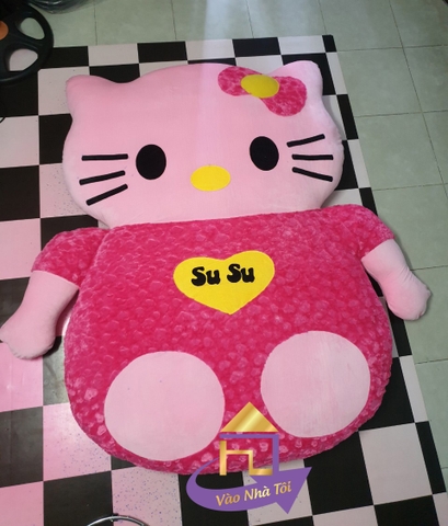 Nệm Bông Hình Thú Hello Kitty