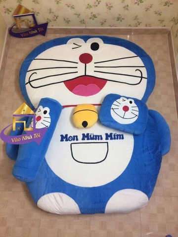 Nệm Bông Hình Thú Doraemon