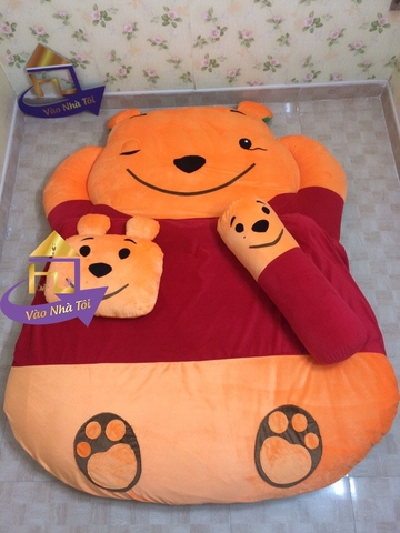 Nệm Bông Hình Thú Gấu Pooh