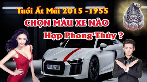 Chọn màu xe ô tô hợp tuổi ất mùi mang lại may mắn tránh tai nạn cho lái xe theo phong thủy