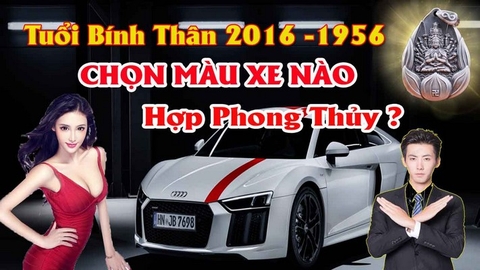 Chọn màu xe ô tô hợp tuổi bính thân mang lại may mắn tránh tai nạn cho lái xe theo phong thủy