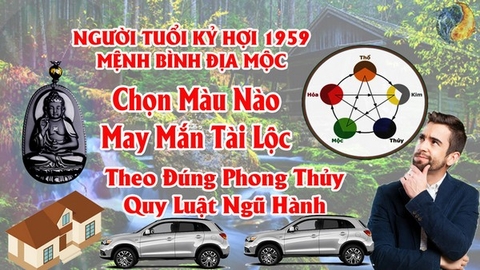 Tuổi Kỷ Hợi 1959 Và 2019 Hợp Màu Gì ? Chọn Màu Xe , Sơn Nhà , Vòng Tay Màu Nào Tốt Nhất