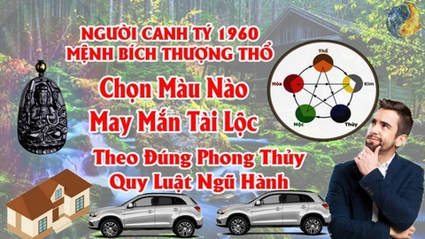 Tuổi Canh Tý Hợp Màu Gì ? Chọn Màu Xe , Sơn Nhà , Vòng Tay Màu Nào Tốt Nhất