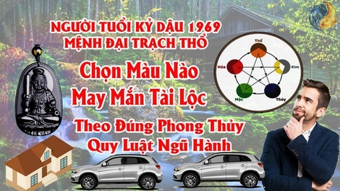 Tuổi Kỷ Dậu 1969 Hợp Màu Gì ? Chọn Màu Xe , Sơn Nhà , Vòng Tay Màu Nào Tốt Nhất