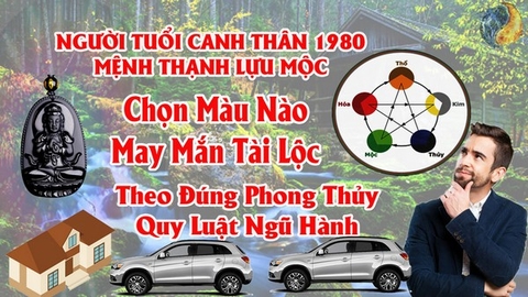 Tuổi Canh Thân 1980 Hợp Màu Gì ? Chọn Màu Xe , Sơn Nhà , Vòng Tay Màu Nào Tốt Nhất