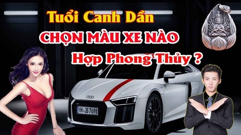 Chọn màu xe ô tô hợp tuổi canh dần mang lại tài lộc tránh tai nạn cho chủ xe theo phong thủy