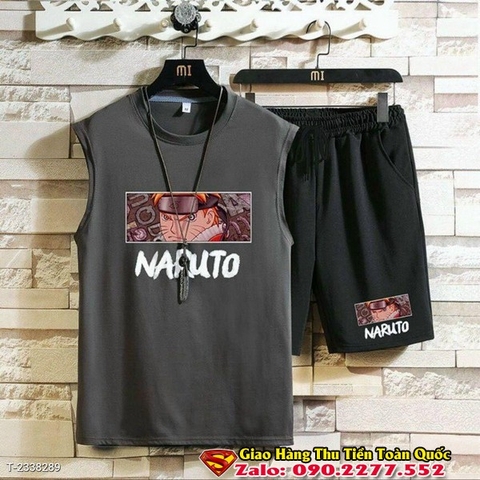 Đồ Bộ Thể Thao Nam Nữ Unisex Naruto