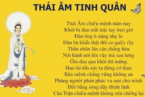 Cách cúng giải hạn sao Thái Âm