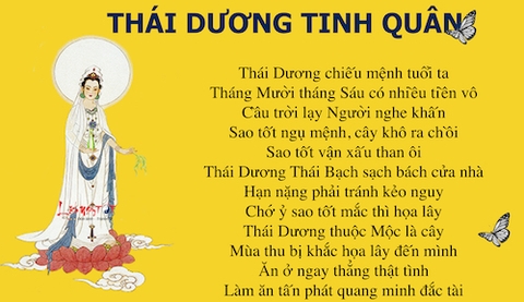 Cách cúng sao Thái Dương