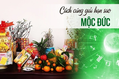 Cúng giải hạn sao Mộc Đức