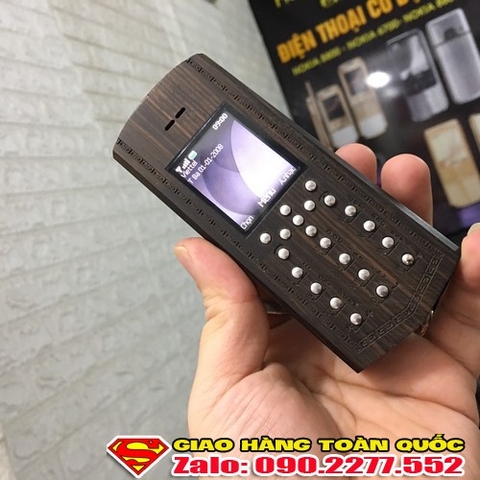 Điện Thoại Cũ Nokia 3110c Độ Vỏ Gỗ