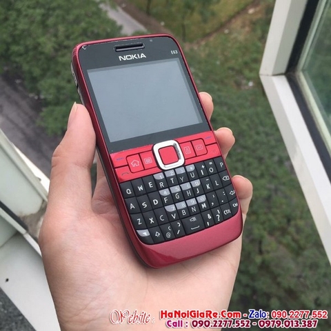 Điện Thoại Cũ Giá Rẻ Nokia E63 Màu Đỏ Chính Hãng