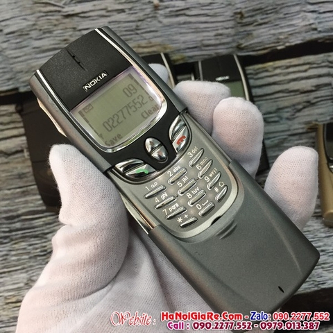 Điện Thoại Cũ Giá Rẻ Nokia 8850 Màu Xám Chính Hãng