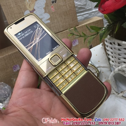 Điện Thoại Nokia 8800 Arte Gold Da Nâu Hongkong