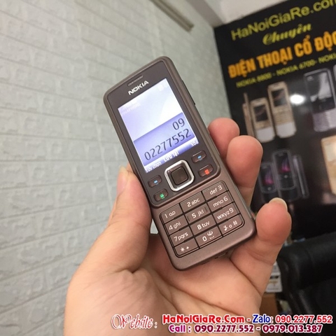 Điện Thoại Cũ Giá Rẻ Nokia 6300 Màu Nâu Cafe Chính Hãng