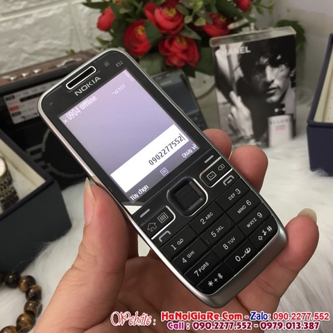 Điện Thoại Cũ Giá Rẻ Nokia E52 Màu Đen Chính Hãng