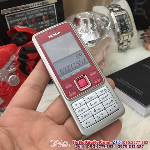 Điện Thoại Cũ Giá Rẻ Nokia 6300 Màu Đỏ Chính Hãng