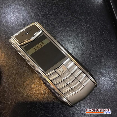 Vertu Ascent Ti Knurled Pure Silver