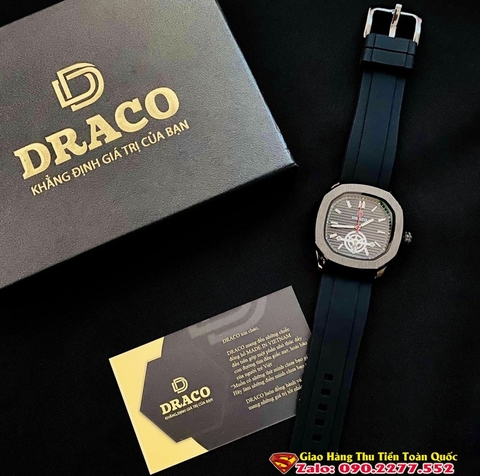 Đồng hồ nam DRACO D22-DD06 – “Decision” Mầu Black