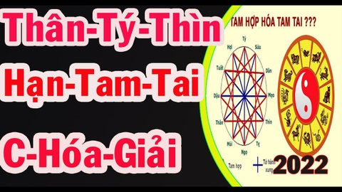 Xem Tử Vi Năm 2022 Hạn Tam Tai 3 Con Giáp Thân, Tý , Thìn Cần Chú Ý, Cách Hóa Giải Bằng Phong Thủy Nên Biết