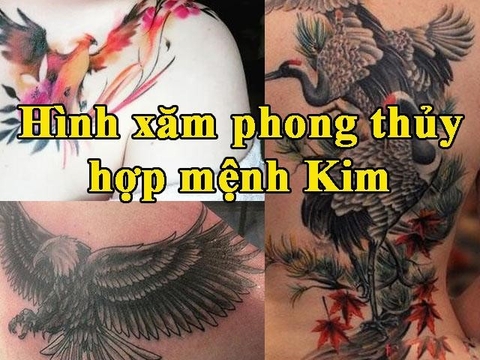 Hình xăm phong thuỷ hợp mệnh Kim mang lại may mắn và tài lộc