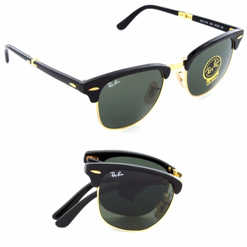 Kính Rayban Clubmaster Gấp Gọn