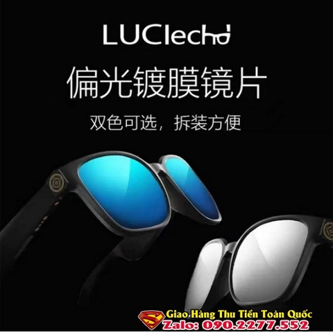 Kính thông minh LUCIecho - kết nối Bluetooth ,gọng TR90 siêu nhẹ hãng Luci