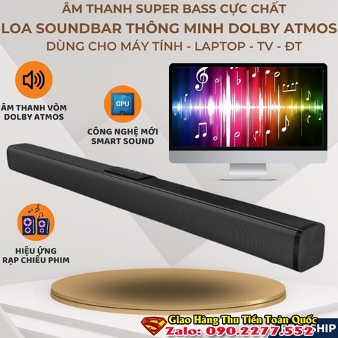Loa Soundbar cho máy tính , tivi , cắm dây AUX hãng Taotronics / SAKOBS ( hàng Amazon Mỹ )