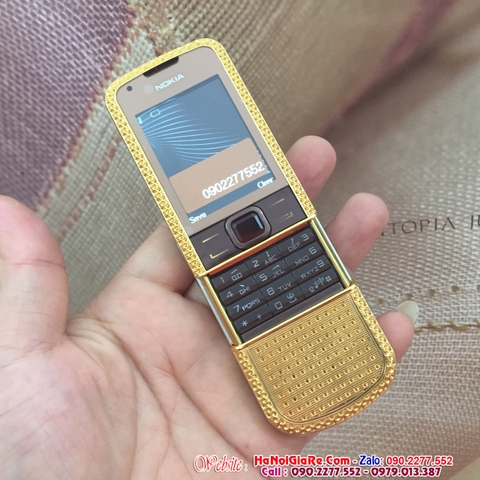 Nokia 8800 Arte Gold  Luxury A2 Phím Nâu