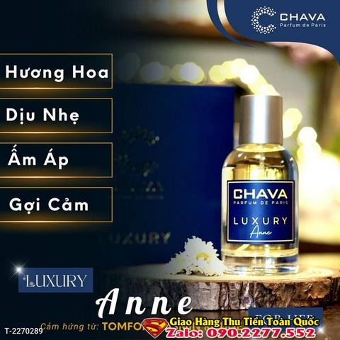 Nước Hoa Luxury Anne 50ml Phong Cách Xịt - Chava