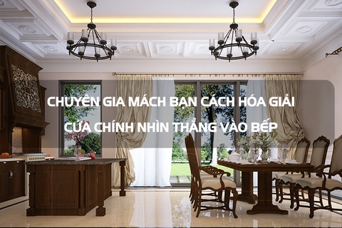 Phòng ăn đối diện cửa ra vào: Đại kị trong phong thủy gây tai họa