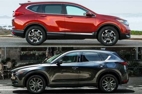 So sánh xe ô tô Mazda CX-5 hay xe ô tô Honda CR-V