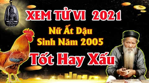 Xem tử vi nữ tuổi ất dậu năm 2021 vận hạn , tài lộc cách giải hạn sao bằng phong thủy tăng tài lộc may mắn