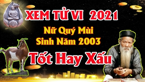 Xem tử vi nữ tuổi quý mùi năm 2021 vận hạn , tài lộc cách giải hạn sao mang lại may mắn tài lộc