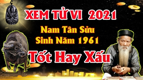 Xem tử vi nam tuổi tân sửu năm 2021 vận hạn , tài lộc cách giải hạn sao hóa giải vận xui