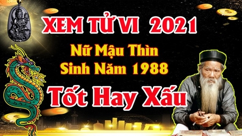 Xem tử vi nữ tuổi mậu thìn năm 2021 vận hạn , tài lộc cách giải hạn sao mang lại tài lộc may mắn