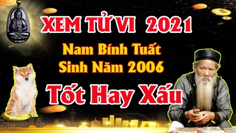 Xem tử vi nam tuổi bính tuất năm 2021 vận hạn , tài lộc cách giải hạn sao mang lại may mắn tại lộc