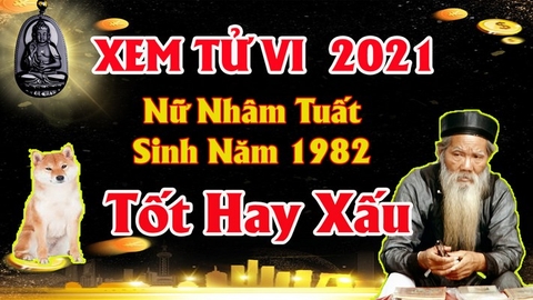 Xem tử vi nữ tuổi nhâm tuất năm 2021 vận hạn , tài lộc cách giải hạn sao mang lại may mắn tài lộc