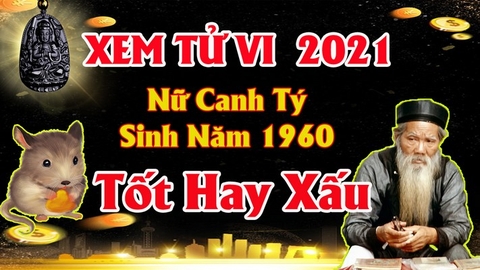 Xem tử vi nữ tuổi canh tý năm 2021 vận hạn , tài lộc cách giải hạn sao hóa giải vận hạn mang lại may mắn