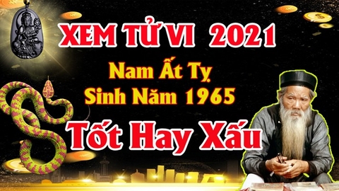 Xem tử vi nam tuổi ất tỵ năm 2021 vạn hạn tài lộc cách giải hạn sao mang lại may mắn tài lộc