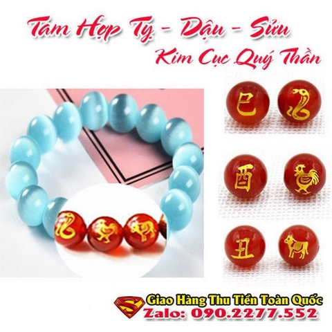 Vòng Tay Phong Thủy Hợp Tuổi Kỷ Sửu 2009 ( Mệnh Tích Lịch Hỏa )