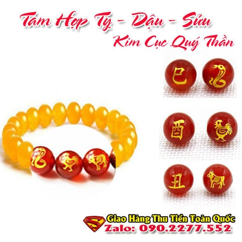 Vòng tay tam hợp Tý Dậu Sửu