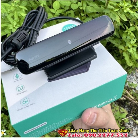 Webcam máy tính AUKEY ( Đức ) PC-W1 1080P độ phân giải cao