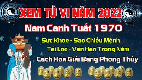 Xem Tử  Vi Năm 2022 Tuổi Canh Tuất 1970  Nam Mạng Sao Chiếu Mệnh, Hạn Tuổi, Công Danh, Tài Lộc Chi Tiết